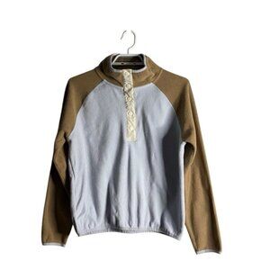 Simons x I. FIV5 Women's Two-Tone Fleece Pullover Sweater